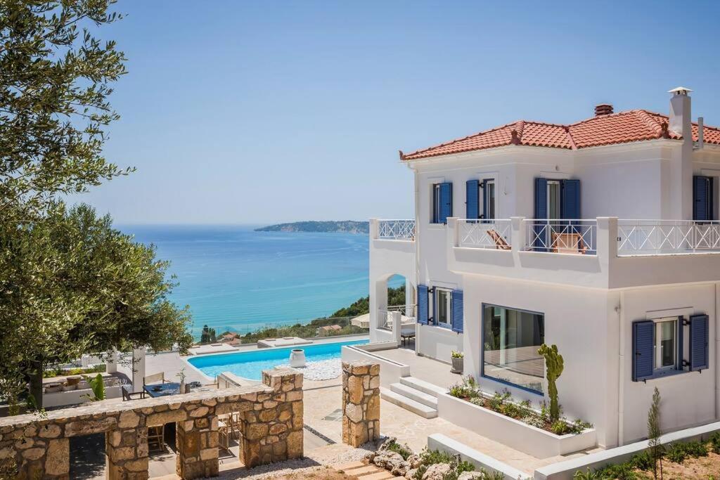 Lourdas White Villa Λουρδάτα Εξωτερικό φωτογραφία